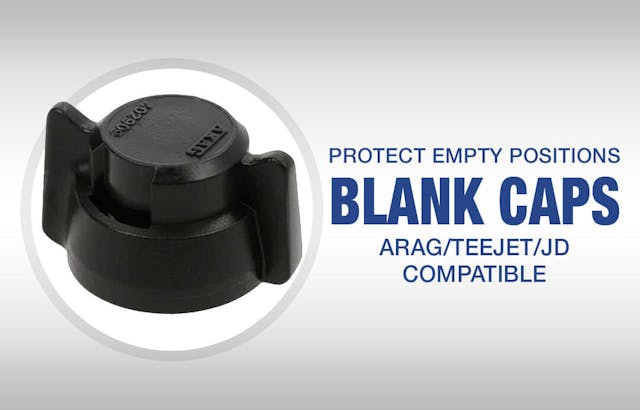 ARAG/TeeJet/JD Compatible Blank Caps